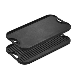 RVSBL DOUBLE GRILL/GRIDDLE